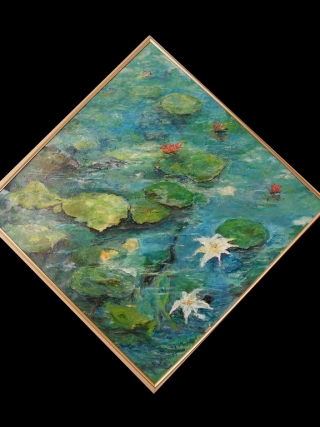 013 90X90 Lily Pond