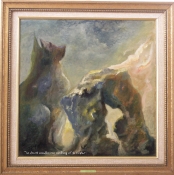 sculptor-desert wind